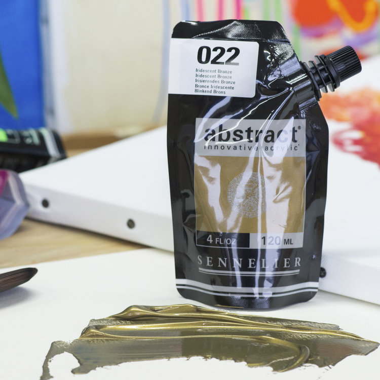 Sennelier (Abstract) HEAVY BODY acrylverf - 5 tubes 120ml metallic set