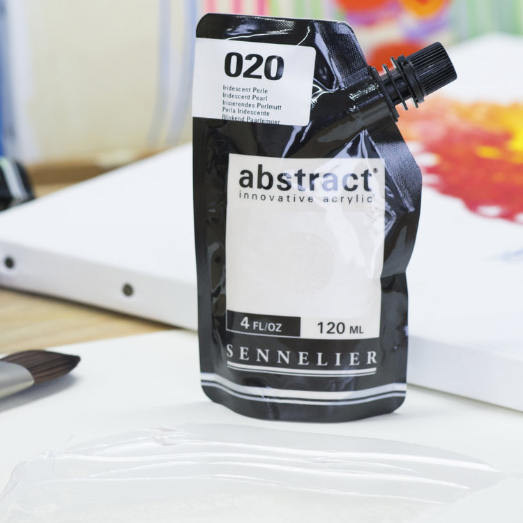 Sennelier (Abstract) HEAVY BODY acrylverf - 5 tubes 120ml metallic set