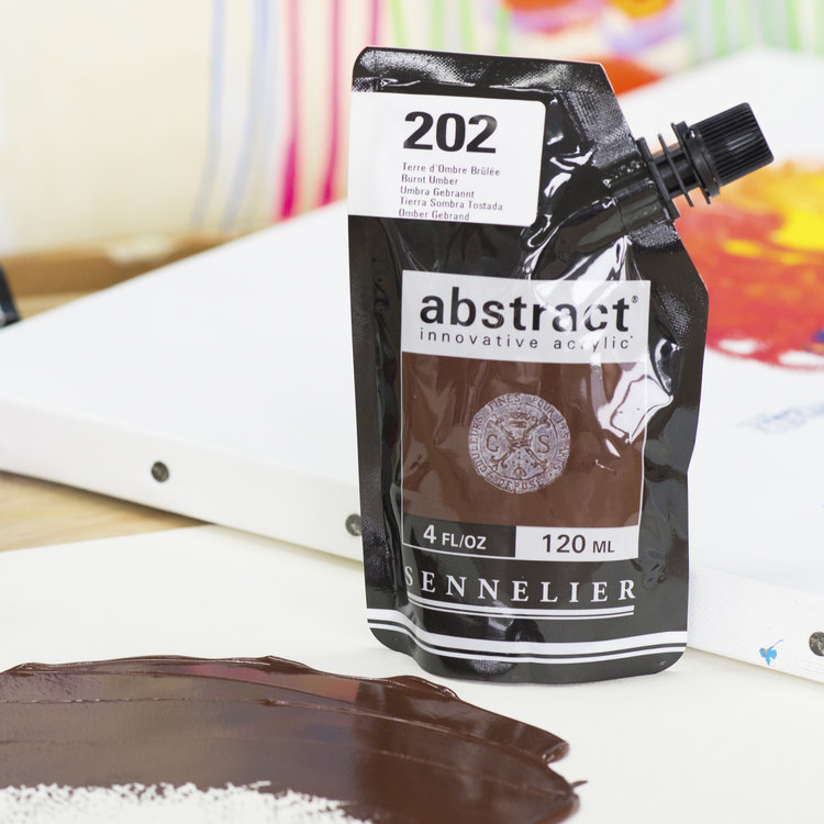 Sennelier (Abstract) 202 Abstract acrylverf 120ml - omber gebrand