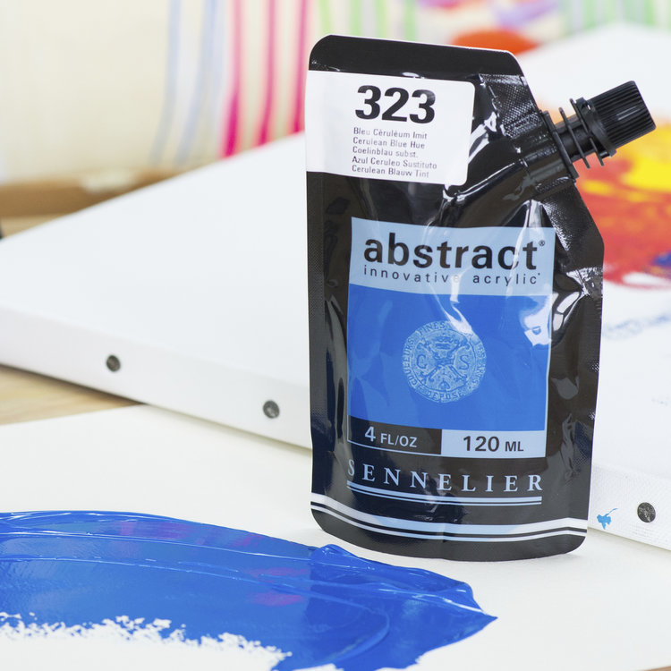 Sennelier (Abstract) 323 acrylverf HEAVY 120ml - cerulean blue hue