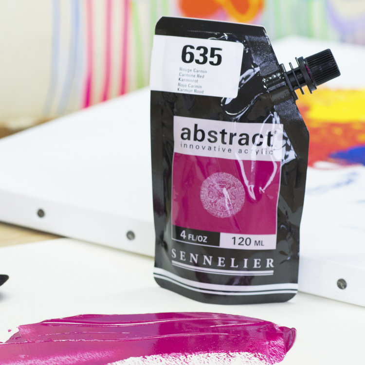 Sennelier (Abstract) 635 Abstract acrylverf 120ml - karmijn rood