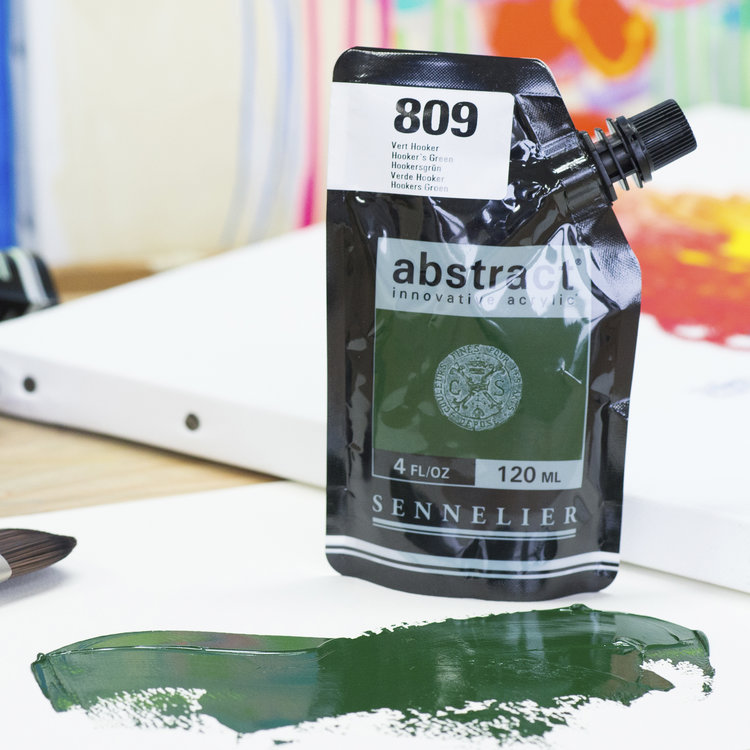 Sennelier (Abstract) 809 acrylverf HEAVY 120ml - Hookers green