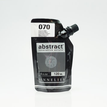 Sennelier (Abstract) 070 iridescent black - 120ml HEAVY acrylverf