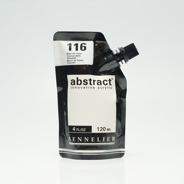 Sennelier (Abstract) 116 acrylverf HEAVY 120ml - titanium white
