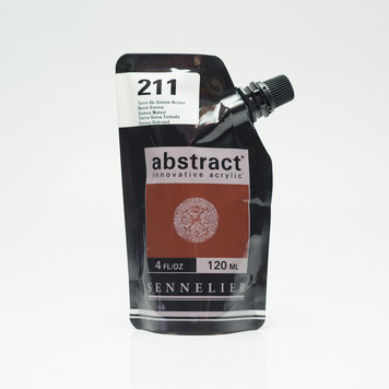 Sennelier (Abstract) 211 burnt sienna - 120ml HEAVY acrylverf