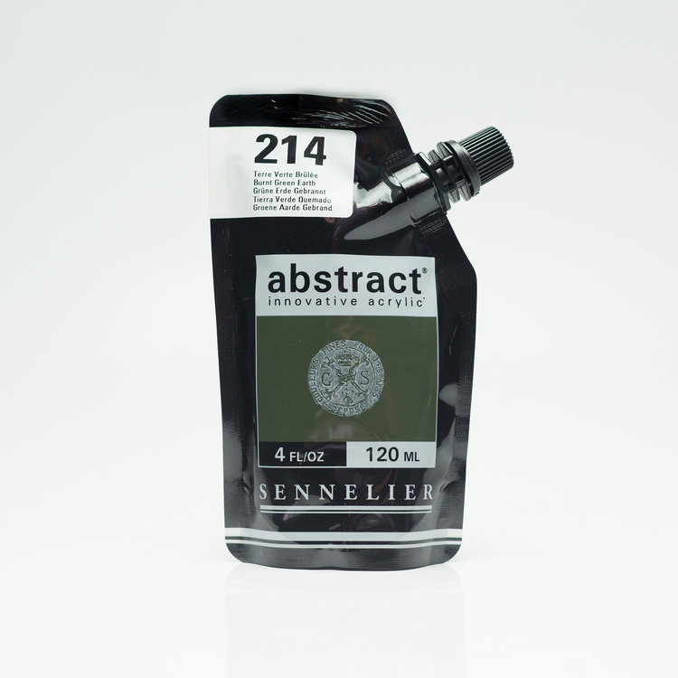 Sennelier (Abstract) 214 Abstract acrylverf 120ml - groene aarde gebrand