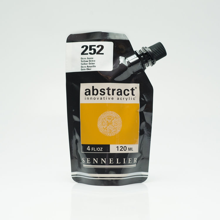 Sennelier (Abstract) 252 acrylverf HEAVY 120ml - yellow ochre