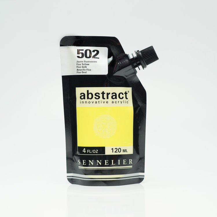 Sennelier (Abstract) 502 acrylverf HEAVY 120ml - fluo yellow