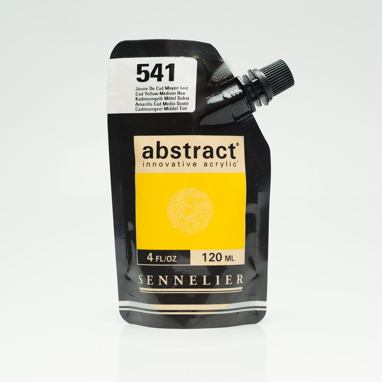 Sennelier (Abstract) 541 acrylverf HEAVY 120ml - cadmium yellow medium hue