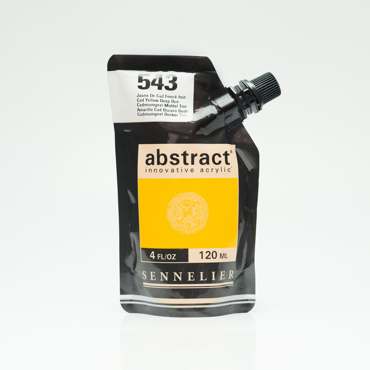 Sennelier (Abstract) 543 Abstract acrylverf 120ml - cadmiumgeel donker tint