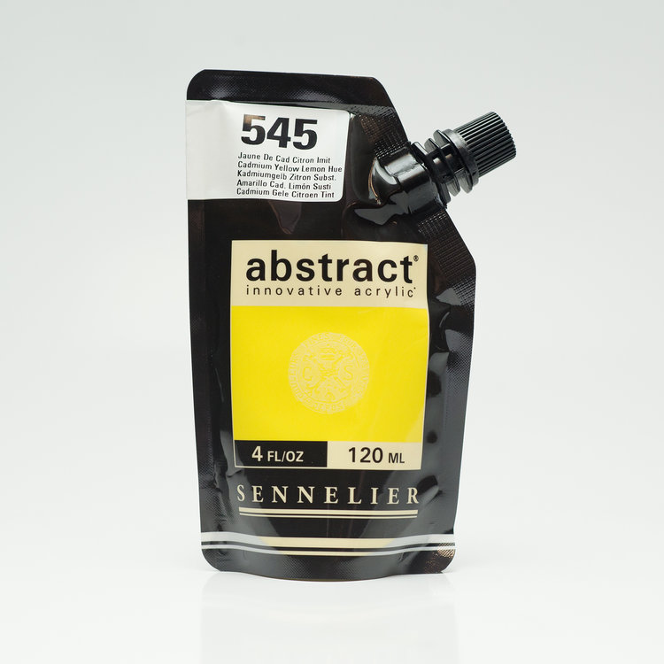Sennelier (Abstract) 545 acrylverf HEAVY 120ml - cadmium lemon yellow hue