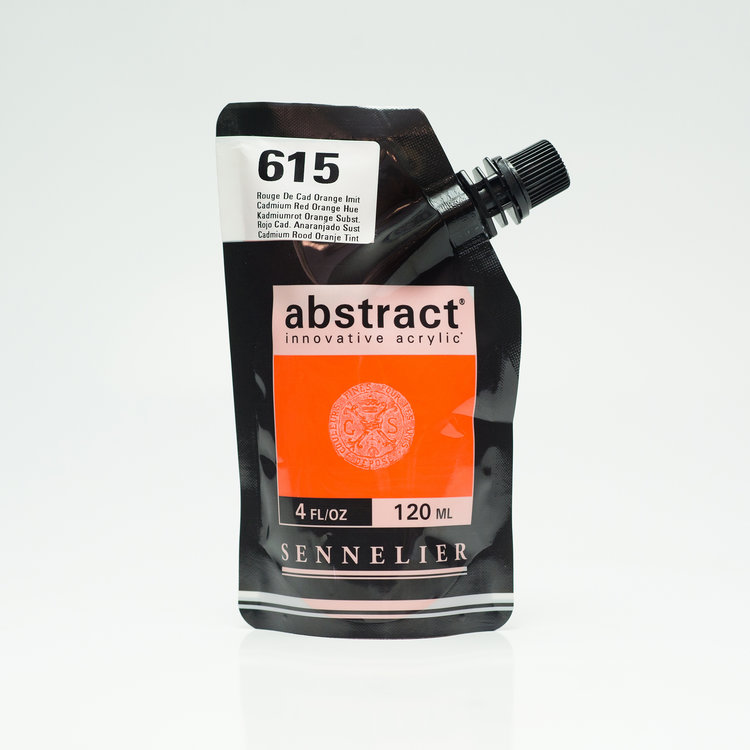 Sennelier (Abstract) 615 Abstract acrylverf 120ml - cadmium rood oranje tint