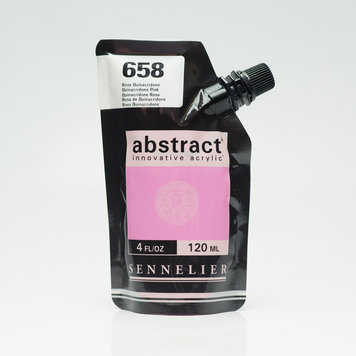 Sennelier (Abstract) 658 pink quinacridone - 120ml HEAVY acrylverf