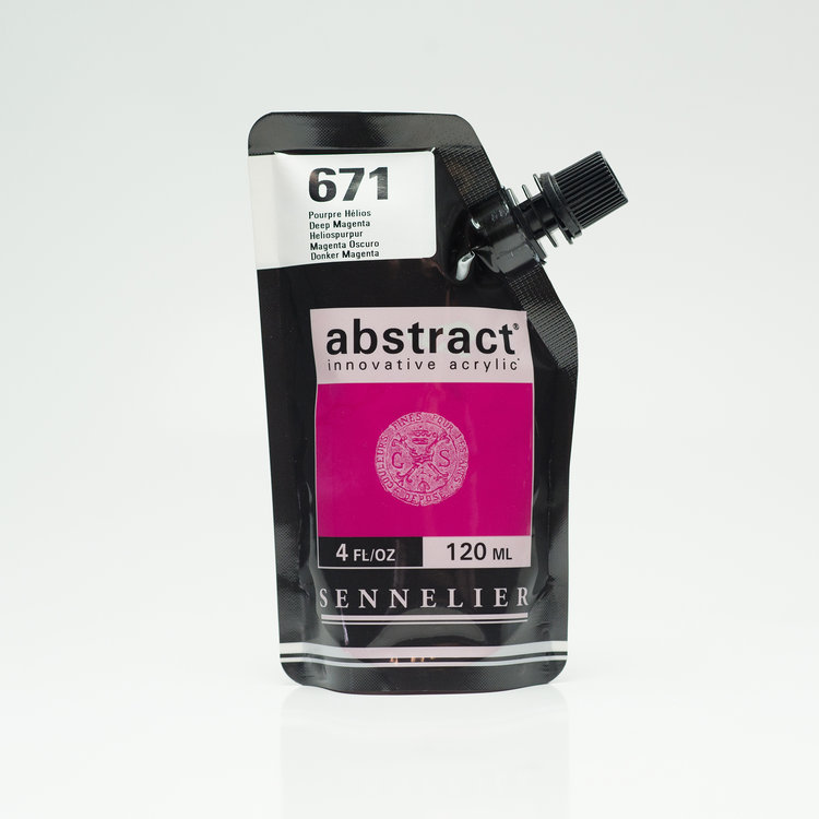 Sennelier (Abstract) 671 Abstract acrylverf 120ml - donker magenta
