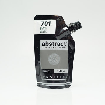 Sennelier (Abstract) 701 Abstract acrylverf 120ml - neutraal grijs