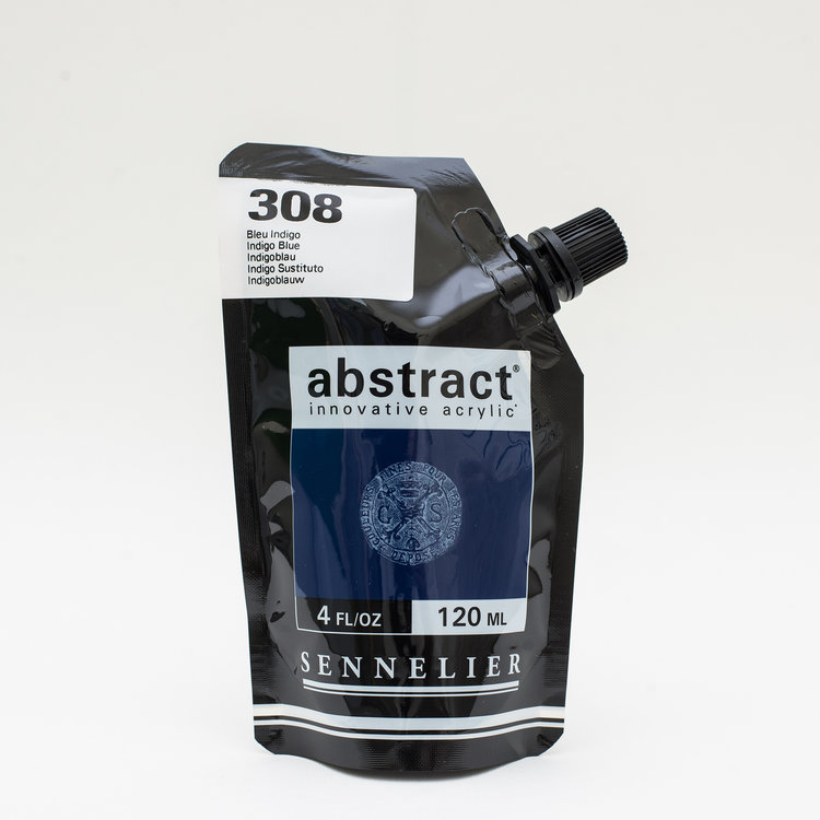 Sennelier (Abstract) 308 Abstract acrylverf 120ml - indigoblauw