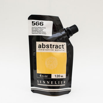 Sennelier (Abstract) 566 Abstract acrylverf 120ml - napolitaans geel donker