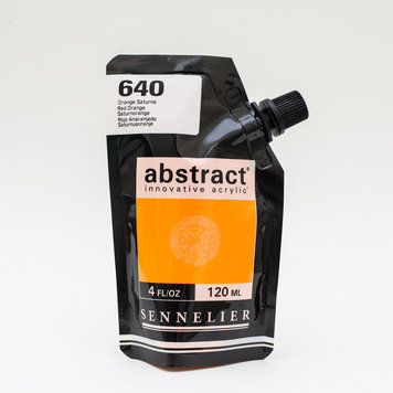 Sennelier (Abstract) 640 Abstract acrylverf 120ml - saturnusoranje