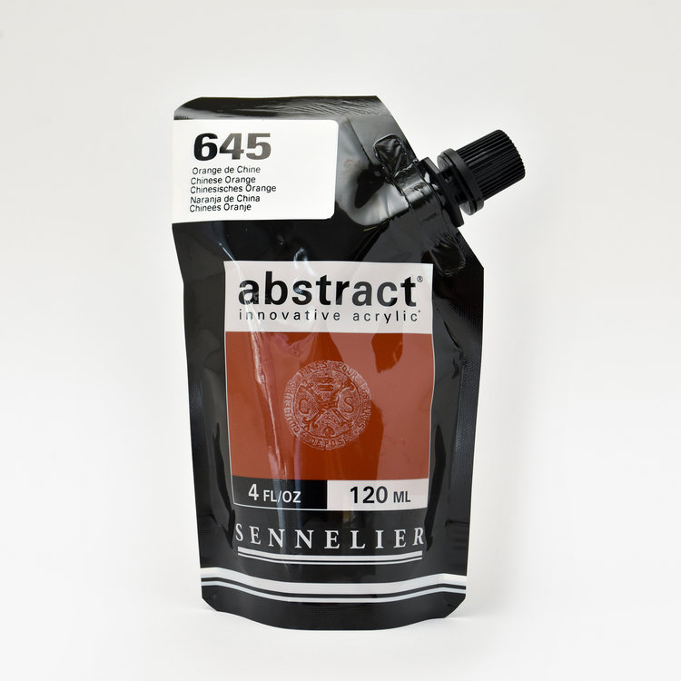 Sennelier (Abstract) 645 acrylverf HEAVY 120ml - Chinese orange