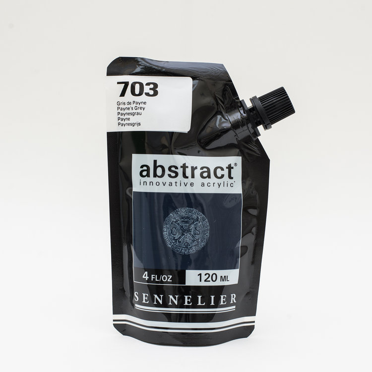 Sennelier (Abstract) 703 acrylverf HEAVY 120ml - Paynes grey