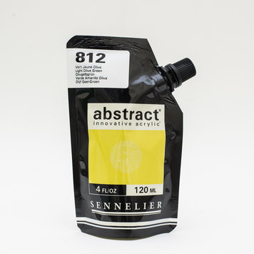 Sennelier (Abstract) 812 olive yellowgreen - 120ml HEAVY acrylverf