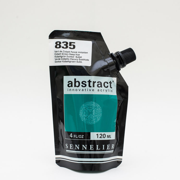 Sennelier (Abstract) 835 acrylverf HEAVY 120ml - kobalt green deep hue