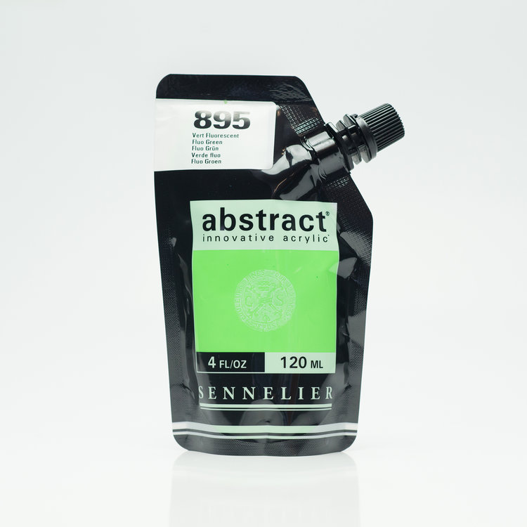 Sennelier (Abstract) 895 acrylverf HEAVY 120ml - fluo green