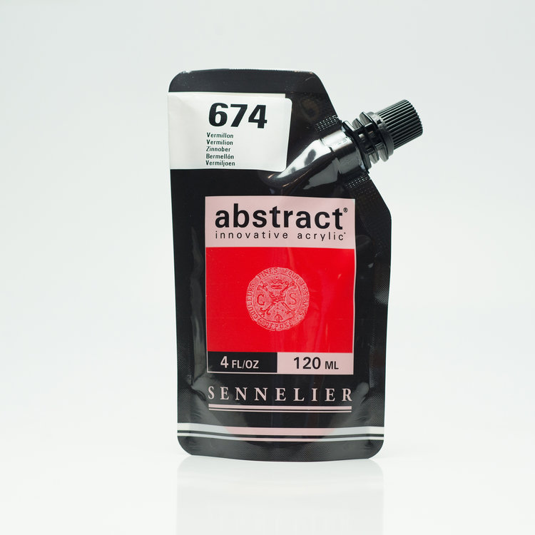 Sennelier (Abstract) 674 acrylverf HEAVY 120ml - vermilion