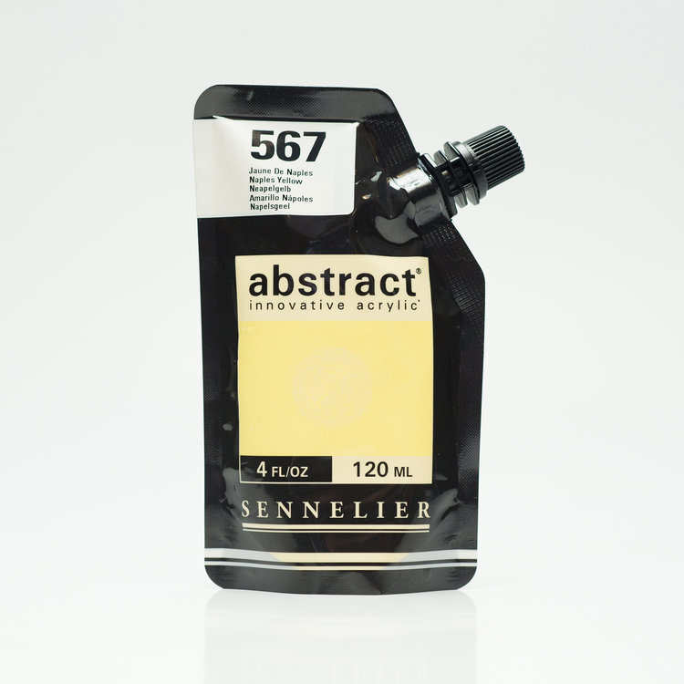Sennelier (Abstract) 567 acrylverf HEAVY 120ml - Naples yellow