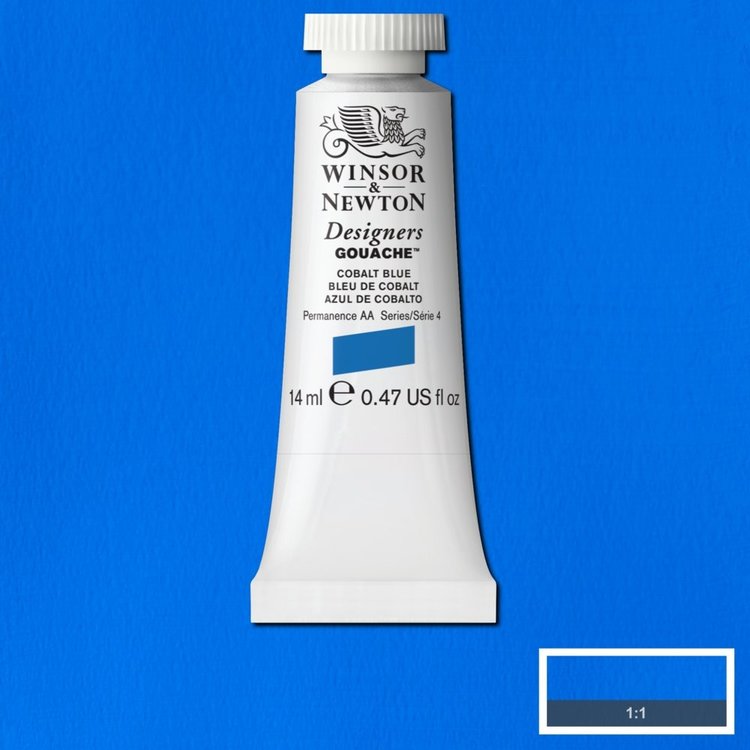 Winsor & Newton 178 Designer's gouache 14ml - cobalt blue