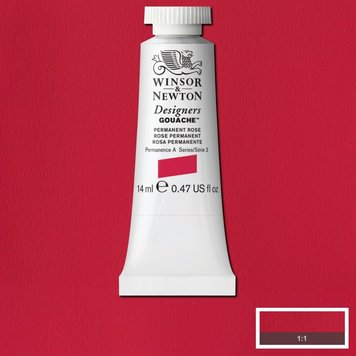 Winsor & Newton 502 Designer's gouache 14ml - permanent rose