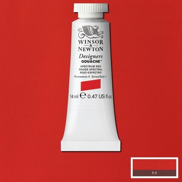 Winsor & Newton 623 spectrum red - 14ml gouache