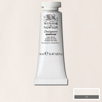 Winsor & Newton 748 zinc white - 14ml gouache
