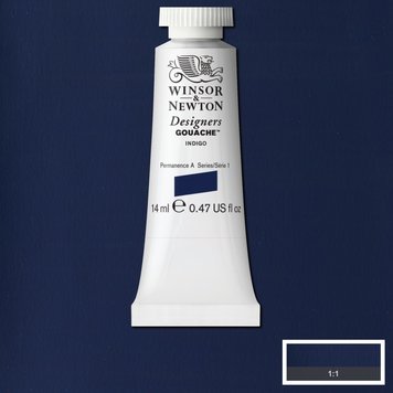 Winsor & Newton 322 indigo - 14ml gouache