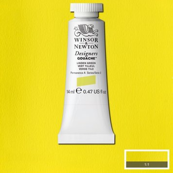 Winsor & Newton 369 Designer's gouache 14ml - Linden green