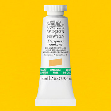 Winsor & Newton 898 Designer's gouache 14ml - cadmium free lemon