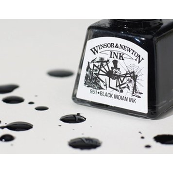 Winsor & Newton black Indian ink 14ml