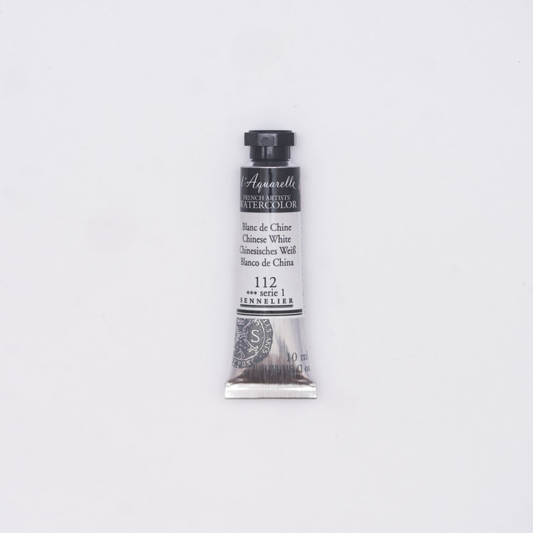 Sennelier 112 aquarelverf 10 ml - Chinees wit