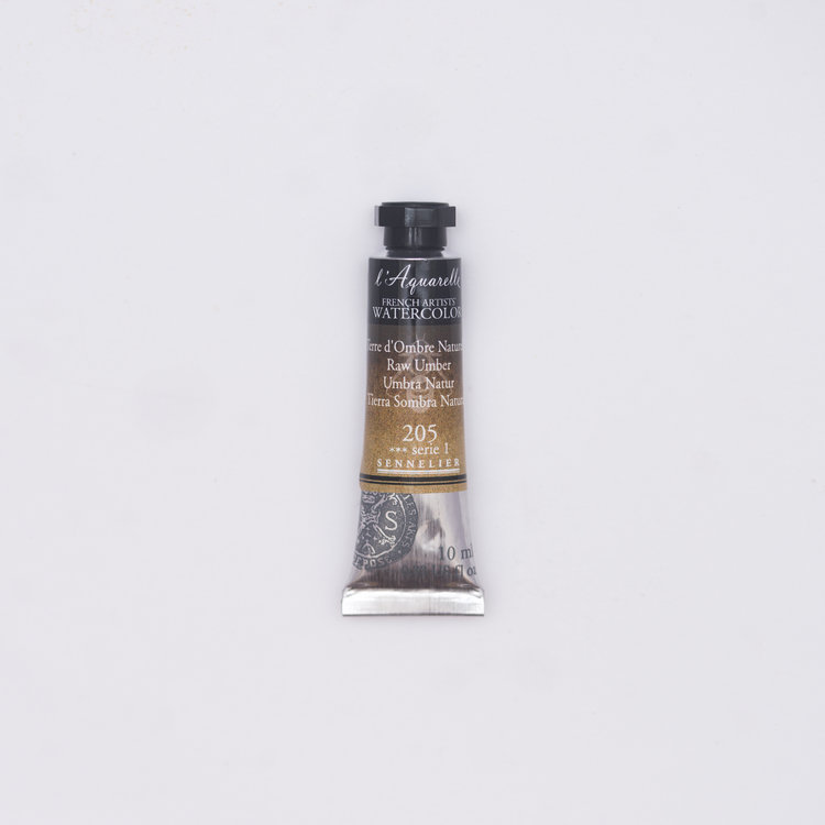 Sennelier 205 aquarelverf 10 ml - omber naturel