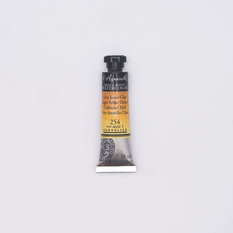 Sennelier 254 aquarelverf 10 ml - gele oker licht