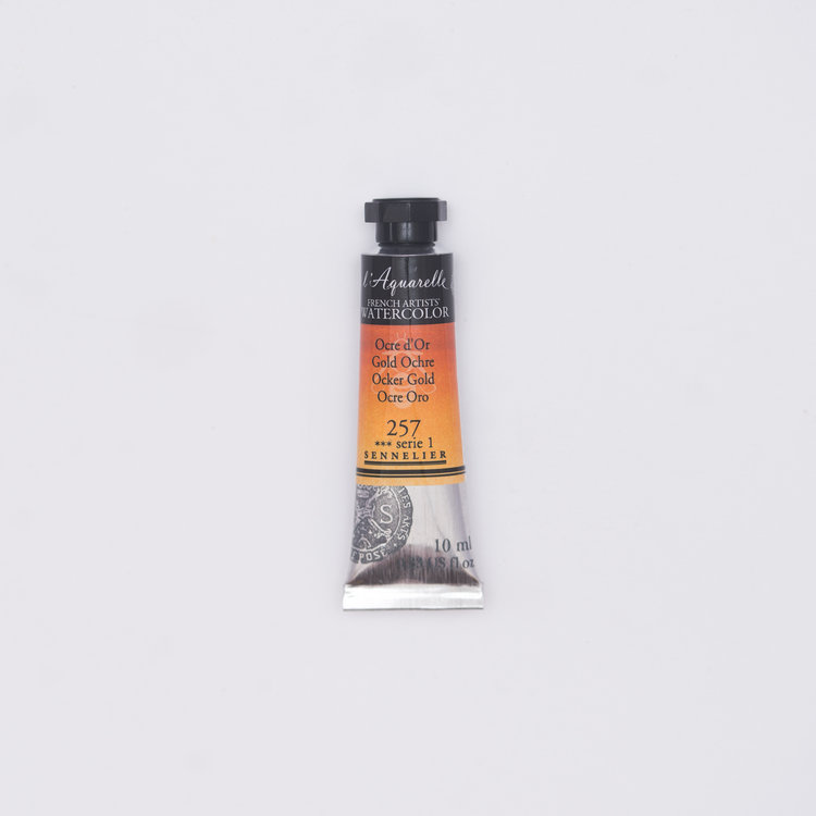 Sennelier 257 aquarelverf 10 ml - goudoker