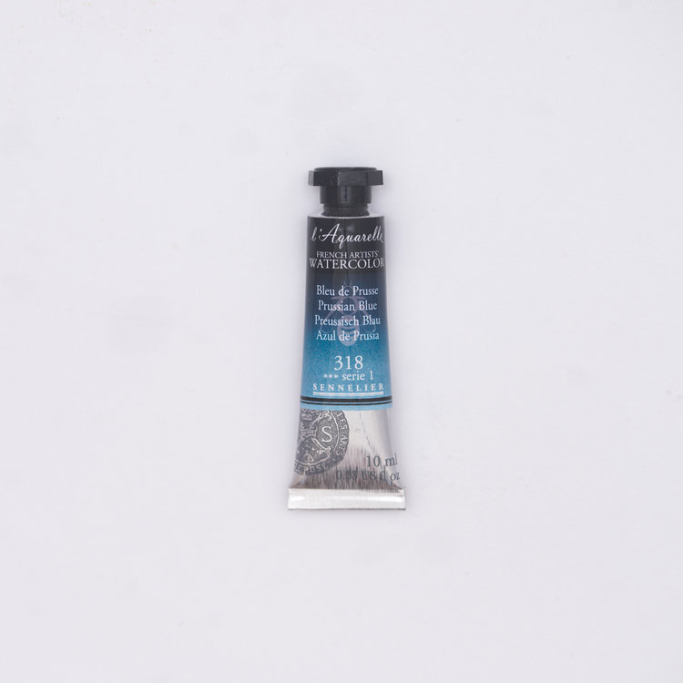 Sennelier 318 aquarelverf 10 ml - pruisischblauw