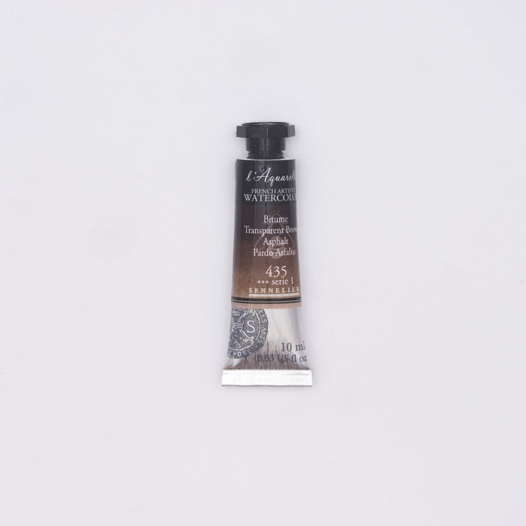 Sennelier 435 aquarelverf 10 ml - bitumen