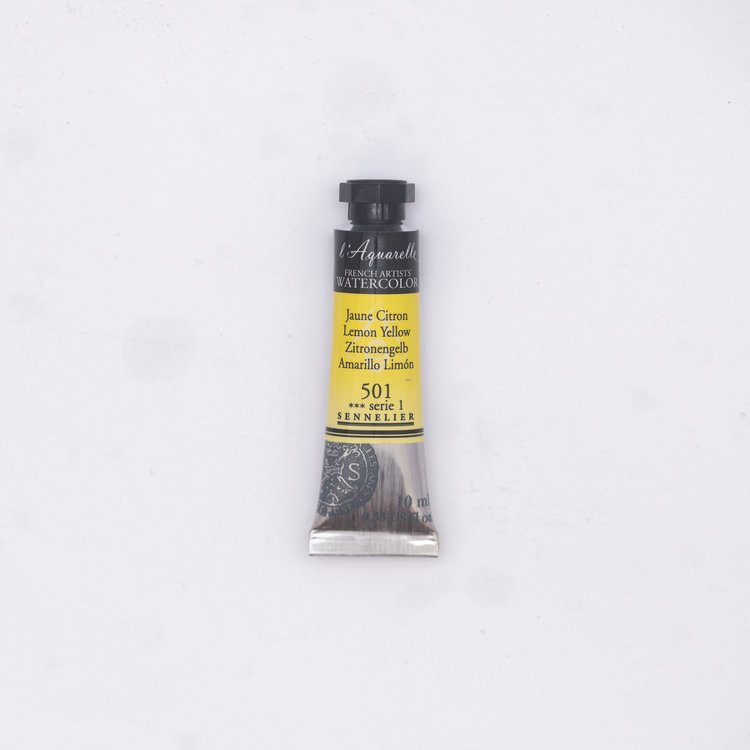 Sennelier 501 aquarelverf 10 ml - citroengeel