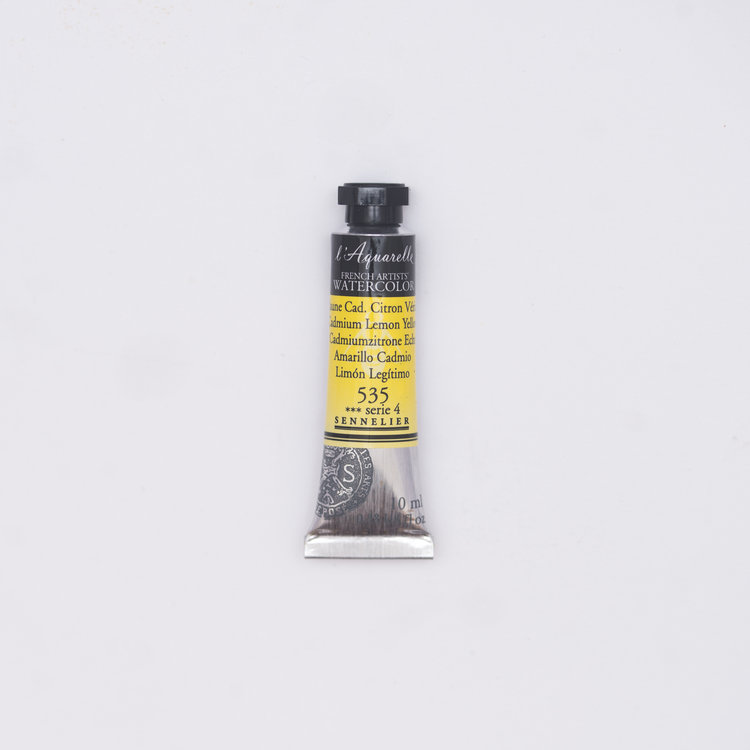 Sennelier 535 aquarelverf 10 ml - cadmiumgeel citroen