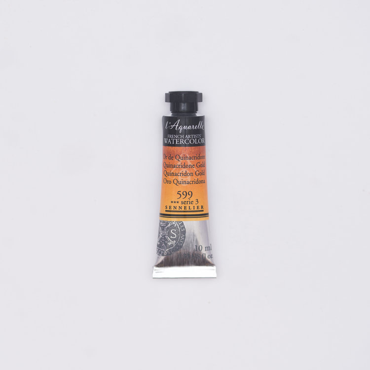 Sennelier 599 aquarelverf 10 ml - quinacridone goud