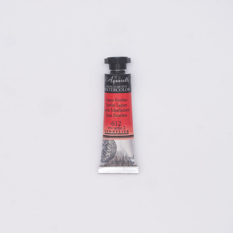 Sennelier 612 aquarelverf 10 ml - scharlaken lak
