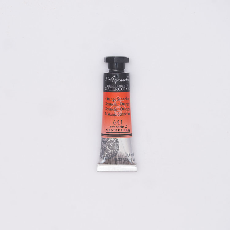 Sennelier 641 l'Aquarelle tube 10ml - Sennelier oranje