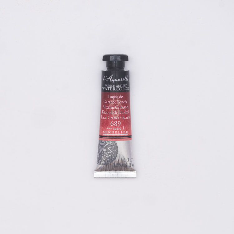 Sennelier 689 l'Aquarelle tube 10ml - kraplak donker