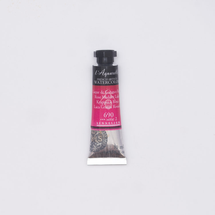 Sennelier 690 aquarelverf 10 ml - kraplak roze